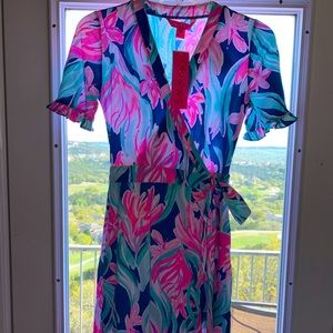 NWT Lilly Pulitzer LiddyRomper MrPeacockBlue SzXXS